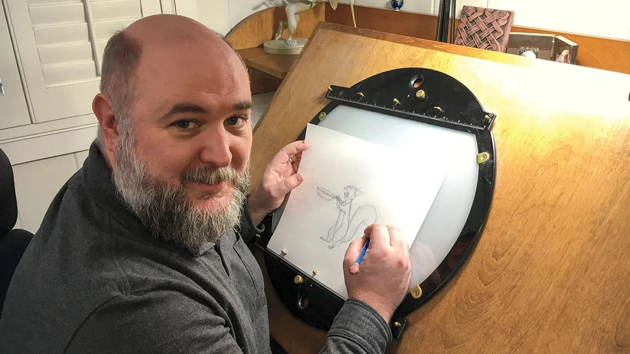 Animator James Baxter