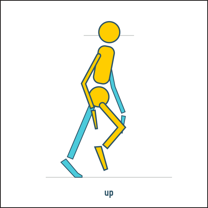 Up (2nd) pose reference